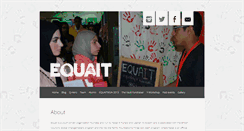 Desktop Screenshot of equait.org