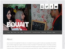 Tablet Screenshot of equait.org